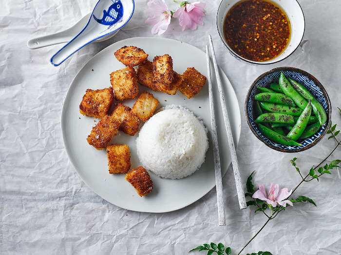 Fish nuggets With Asian Dipping Sauce