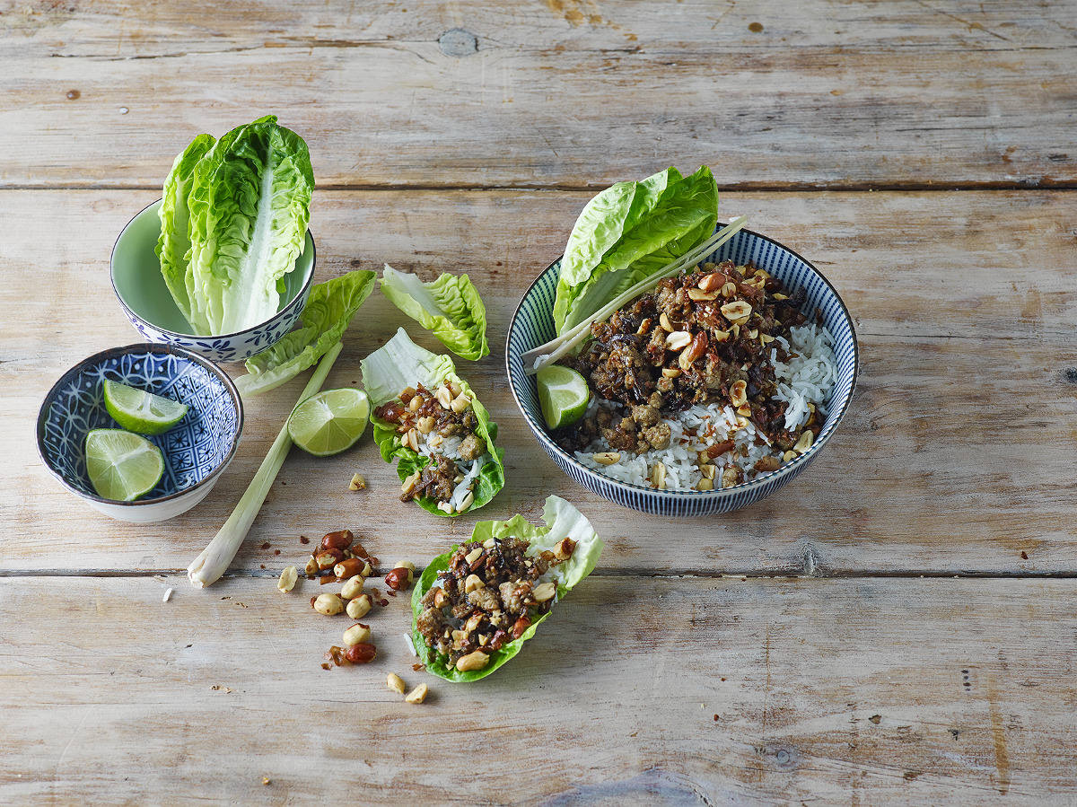 15 minute meals: Thai pork salad with lemongrass rice