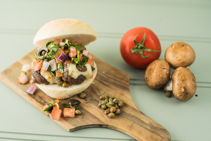 melty mushroom mini burger recipe