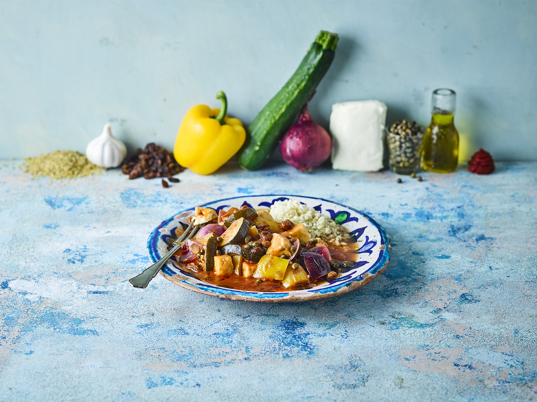 Gousto Recipe Melty Vegetable & Halloumi Stew