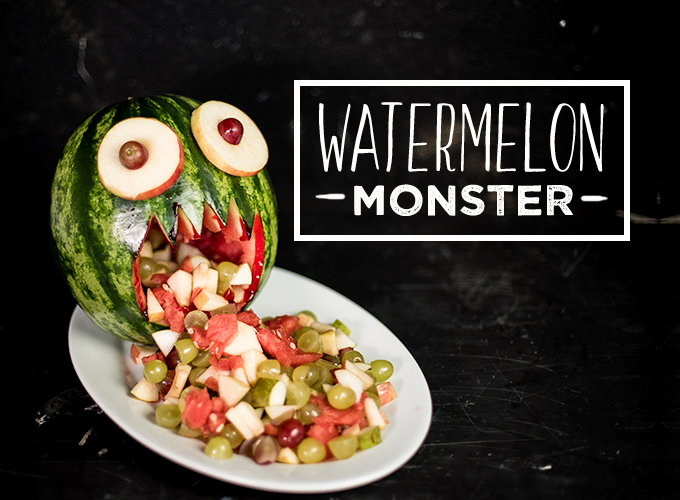 Halloween Watermelon Monster Recipe