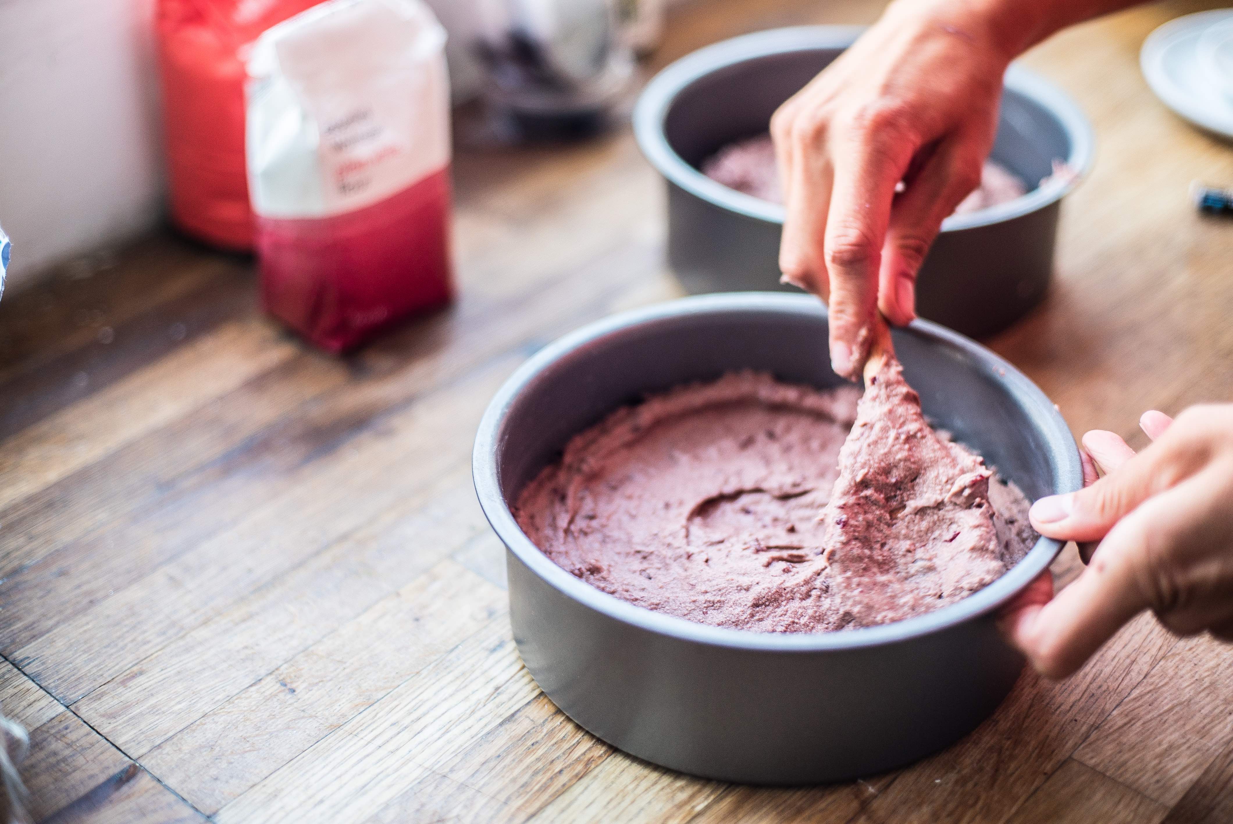 No Heart-Beet Halloween Cake Recipe