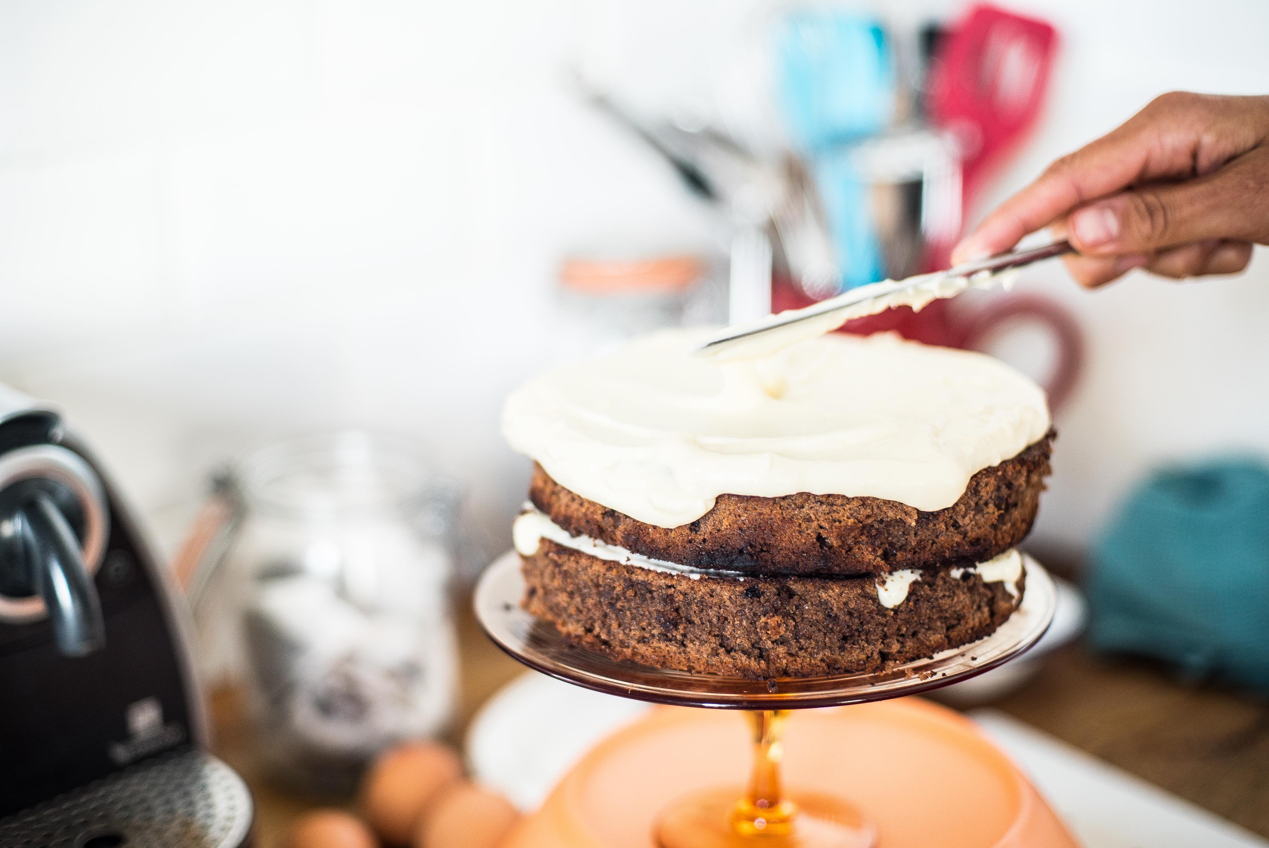 No Heart-Beet Halloween Cake Recipe