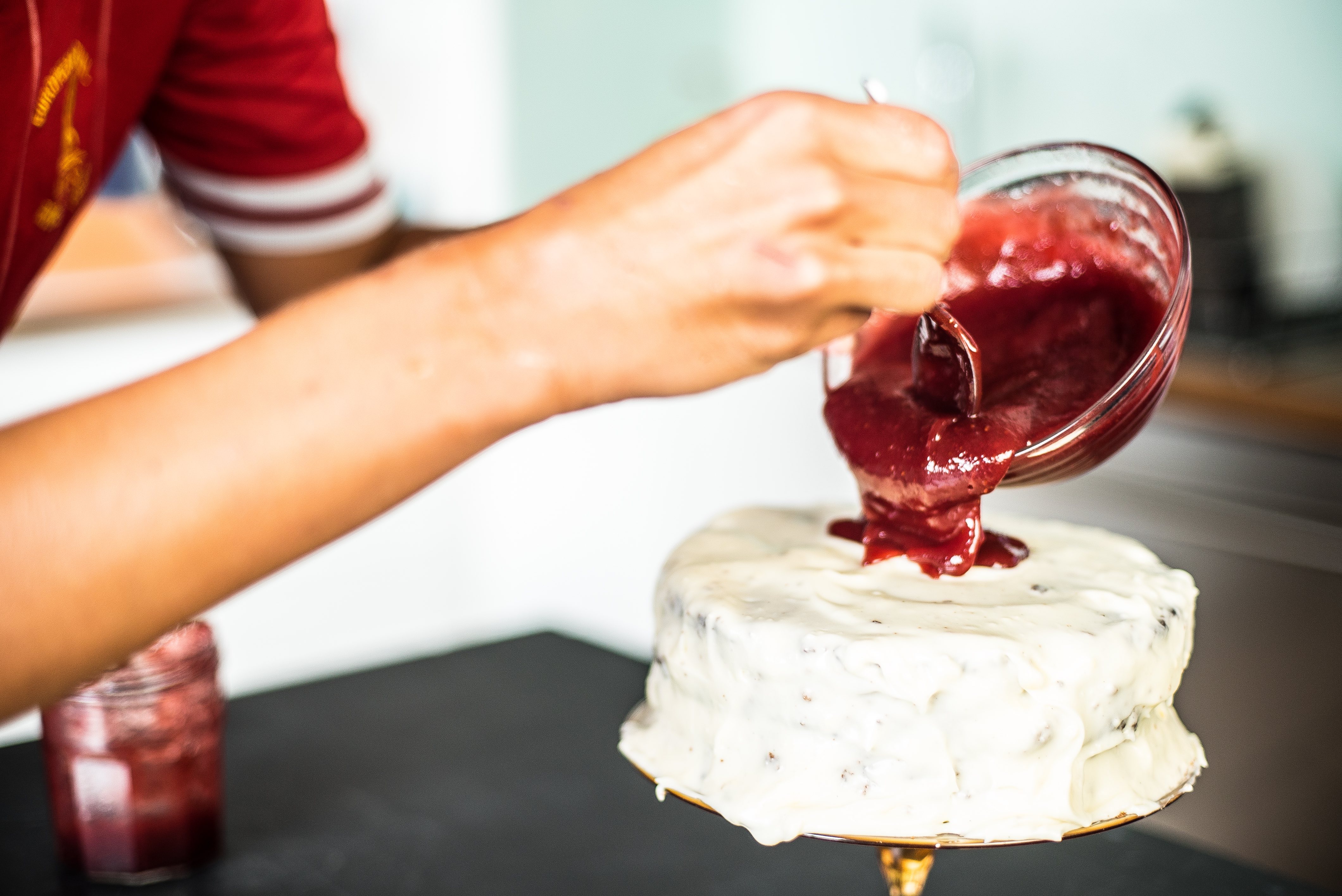 No Heart-Beet Halloween Cake Recipe