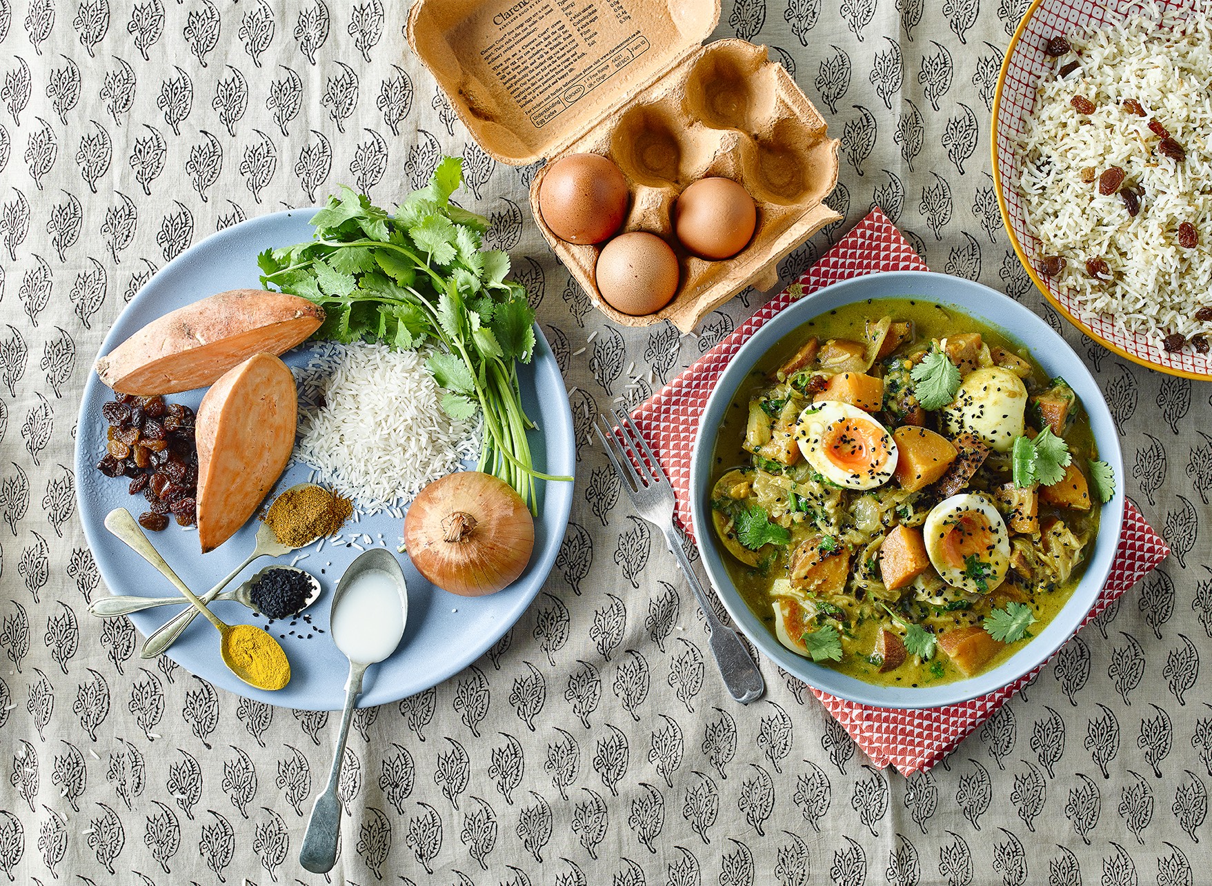 Keralan Coconut Egg Curry Winter Warmer