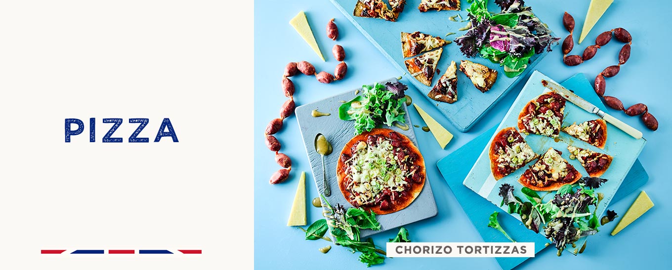 Chorizo Tortizzas recipe